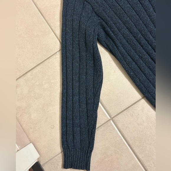 Haggar Blue Quarter-Zip - Picture 8 of 10